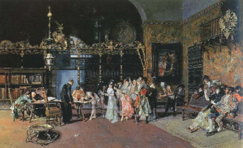Mariano Fortuny y Marsal la vicaria oil painting image